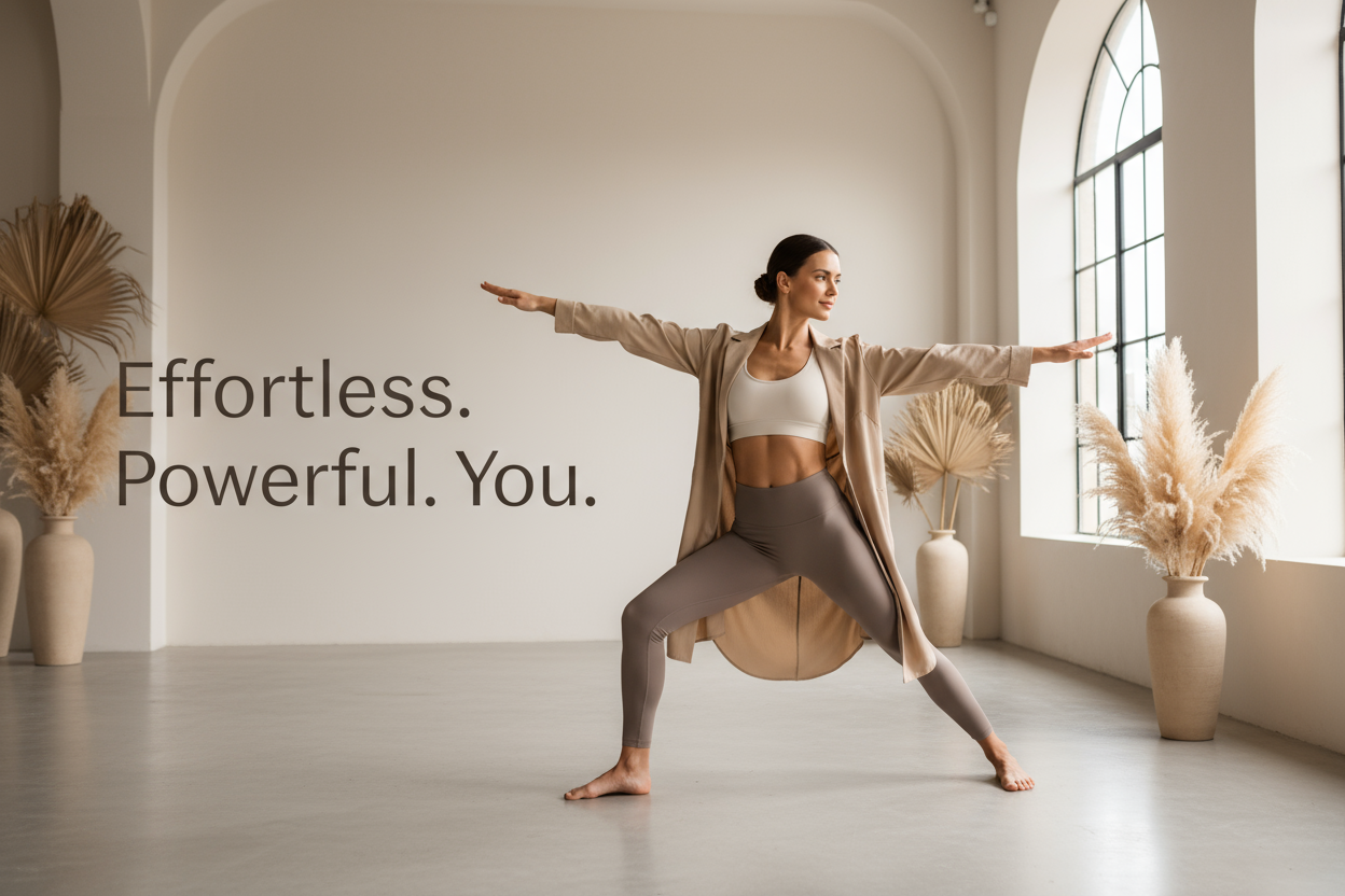 Effortless. Powerful. You. - text is going into the image. can you fix it pls. 